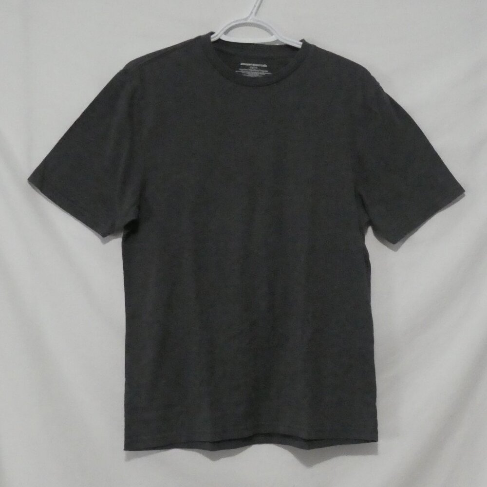 AMAZON ESSENTIALS | small - regular | Charcoal Grey Short Sleeve Tee / T-Shirt